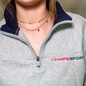 Vintage Chaps Sport Cropped Pullover